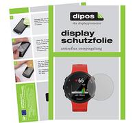 dipos I 2x Screen Protector matte compatible with Garmin Forerunner 45 Protection Films