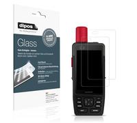 dipos I 2x Screen Protector matte compatible with Garmin GPSMAP H1i Plus Flexible Glass 9H Display Protection