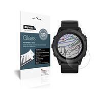 dipos I 2x Screen Protector matte compatible with Garmin tactix Delta Flexible Glass 9H Display Protection
