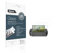 dipos I 2x Screen Protector matte compatible with GPD Win 4 Flexible Glass 9H Display Protection