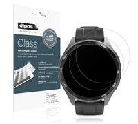 dipos I 2x Screen Protector matte compatible with Hama 7010 Smartwatch Flexible Glass 9H Display Protection