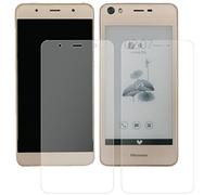 dipos I 2x Screen Protector matte compatible with Hisense A2 Flexible Glass 9H Display Protection