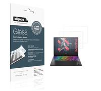 dipos I 2x Screen Protector matte compatible with HP Omen Max 16 Zoll Flexible Glass 9H Display Protection