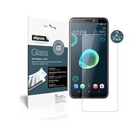 dipos I 2x Screen Protector matte compatible with HTC Desire 12 Flexible Glass 9H Display Protection