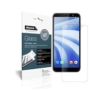 dipos I 2x Screen Protector matte compatible with HTC U12 Life Flexible Glass 9H Display Protection