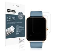 dipos I 2x Screen Protector matte compatible with Huakua G50 Smartwatch Flexible Glass 9H Display Protection