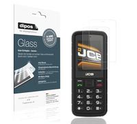 dipos I 2x Screen Protector matte compatible with JCB Tradesman 2F Flexible Glass 9H Display Protection