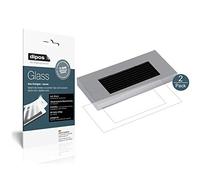 dipos I 2x Screen Protector matte compatible with Jura A7 Cup tray cover Flexible Glass 9H Display Protection
