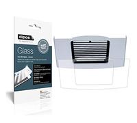 dipos I 2x Screen Protector matte compatible with Jura F Series F9 Drip tray Flexible Glass 9H Display Protection