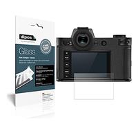dipos I 2x Screen Protector matte compatible with Leica SL2-S Flexible Glass 9H Display Protection