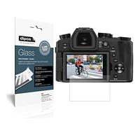 dipos I 2x Screen Protector matte compatible with Leica V-Lux 5 Flexible Glass 9H Display Protection