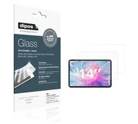 dipos I 2x Screen Protector matte compatible with LEVIRTU M328 Flexible Glass 9H Display Protection