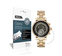 dipos I 2x Screen Protector matte compatible with Michael Kors Sofie 2.0 Smartwatch Flexible Glass 9H Display Protection