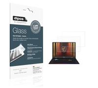 dipos I 2x Screen Protector matte compatible with MSI Vector A18 HX 2025 Flexible Glass 9H Display Protection
