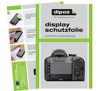 dipos I 2x Screen Protector matte compatible with Nikon 3400 Protection Films