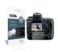 dipos I 2x Screen Protector matte compatible with Nikon D3S Flexible Glass 9H Display Protection
