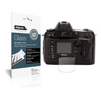 dipos I 2x Screen Protector matte compatible with Nikon D70 Flexible Glass 9H Display Protection