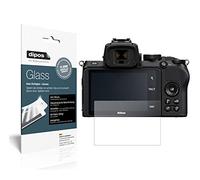 dipos I 2x Screen Protector matte compatible with Nikon Z50 Flexible Glass 9H Display Protection
