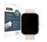 dipos I 2x Screen Protector matte compatible with Noise Colorfit Pulse Grand Flexible Glass 9H Display Protection