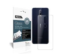 dipos I 2x Screen Protector matte compatible with Nokia 7.1 rear Flexible Glass 9H Display Protection