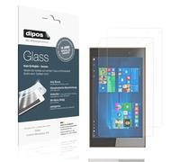dipos I 2x Screen Protector matte compatible with Odys Cosmo Windows X9 Flexible Glass 9H Display Protection