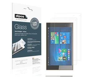 dipos I 2x Screen Protector matte compatible with Odys Cosmo Windows X9 Flexible Glass 9H Display Protection