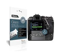 dipos I 2x Screen Protector matte compatible with Olympus OM-D E-M1X Flexible Glass 9H Display Protection