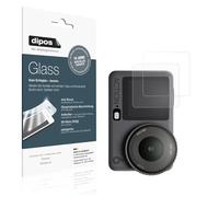 dipos I 2x Screen Protector matte compatible with Osmo Action 6 Flexible Glass 9H Display Protection