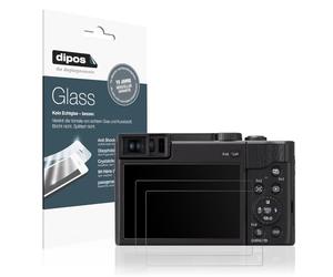 dipos I 2x Screen Protector matte compatible with Panasonic Lumix DC-S1RII Flexible Glass 9H Display Protection