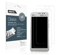 dipos I 2x Screen Protector matte compatible with Pax CCV Fly A77 Flexible Glass 9H Display Protection