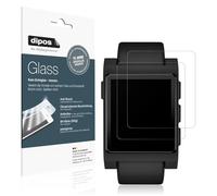 dipos I 2x Screen Protector matte compatible with Pebble Core Time 2 Flexible Glass 9H Display Protection