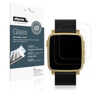 dipos I 2x Screen Protector matte compatible with Pebble Time 2 Flexible Glass 9H Display Protection