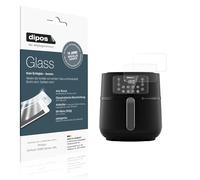 dipos I 2x Screen Protector matte compatible with Philips Airfryer 5000 Series XXL Flexible Glass 9H Display Protection