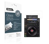 dipos I 2x Screen Protector matte compatible with Pioneer CDJ 3000X Flexible Glass 9H Display Protection