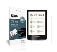 dipos I 2x Screen Protector matte compatible with PocketBook Touch Lux 4 Flexible Glass 9H Display Protection