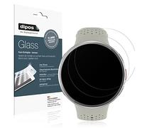 dipos I 2x Screen Protector matte compatible with Polar Pacer Pro Flexible Glass 9H Display Protection