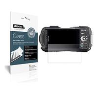 dipos I 2x Screen Protector matte compatible with Ricoh WG-70 Flexible Glass 9H Display Protection