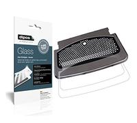 dipos I 2x Screen Protector matte compatible with SAECO Xelsis 7682 Tropfblech Flexible Glass 9H Display Protection