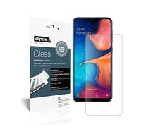 dipos I 2x Screen Protector matte compatible with Samsung Galaxy A20e Flexible Glass 9H Display Protection