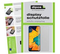 dipos I 2x Screen Protector matte compatible with Samsung Galaxy A30 Protection Films