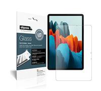 dipos I 2x Screen Protector matte compatible with Samsung Galaxy Tab S7 Plus 5G Flexible Glass 9H Display Protection