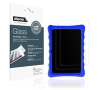 dipos I 2x Screen Protector matte compatible with SaveFamily Evolution Kids Tablet Flexible Glass 9H Display Protection