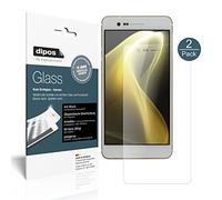 dipos I 2x Screen Protector matte compatible with Sharp Z3 Flexible Glass 9H Display Protection