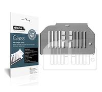 dipos I 2x Screen Protector matte compatible with Siemens EQ.6 Plus s700 TE657503DE Cup tray cover Flexible Glass 9H Display Protection