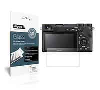 dipos I 2x Screen Protector matte compatible with Sony Alpha 6600 Flexible Glass 9H Display Protection