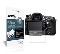 dipos I 2x Screen Protector matte compatible with Sony Alpha 77 V Flexible Glass 9H Display Protection