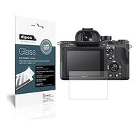 dipos I 2x Screen Protector matte compatible with Sony Alpha 7S II Flexible Glass 9H Display Protection
