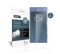 dipos I 2x Screen Protector matte compatible with Sony Xperia XZ1 Flexible Glass 9H Display Protection
