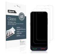 dipos I 2x Screen Protector matte compatible with SPC Zeus 2 Pro Flexible Glass 9H Display Protection