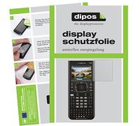 dipos I 2x Screen Protector matte compatible with Texas Instruments TI Nspire CX CAS Taschenrechner Protection Films